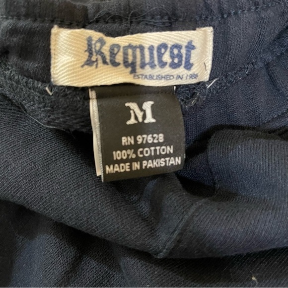 NWT Request Jeans Cargo Shorts Navy Blue Boys Size M - Picture 5 of 7